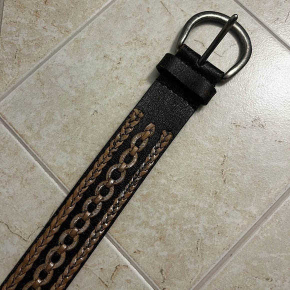 Accessories - Stylish Gold and Brown Women’s Belt